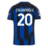 Inter Milan Hakan Calhanoglu #20 Replica Home Shirt 2023-24 Short Sleeve